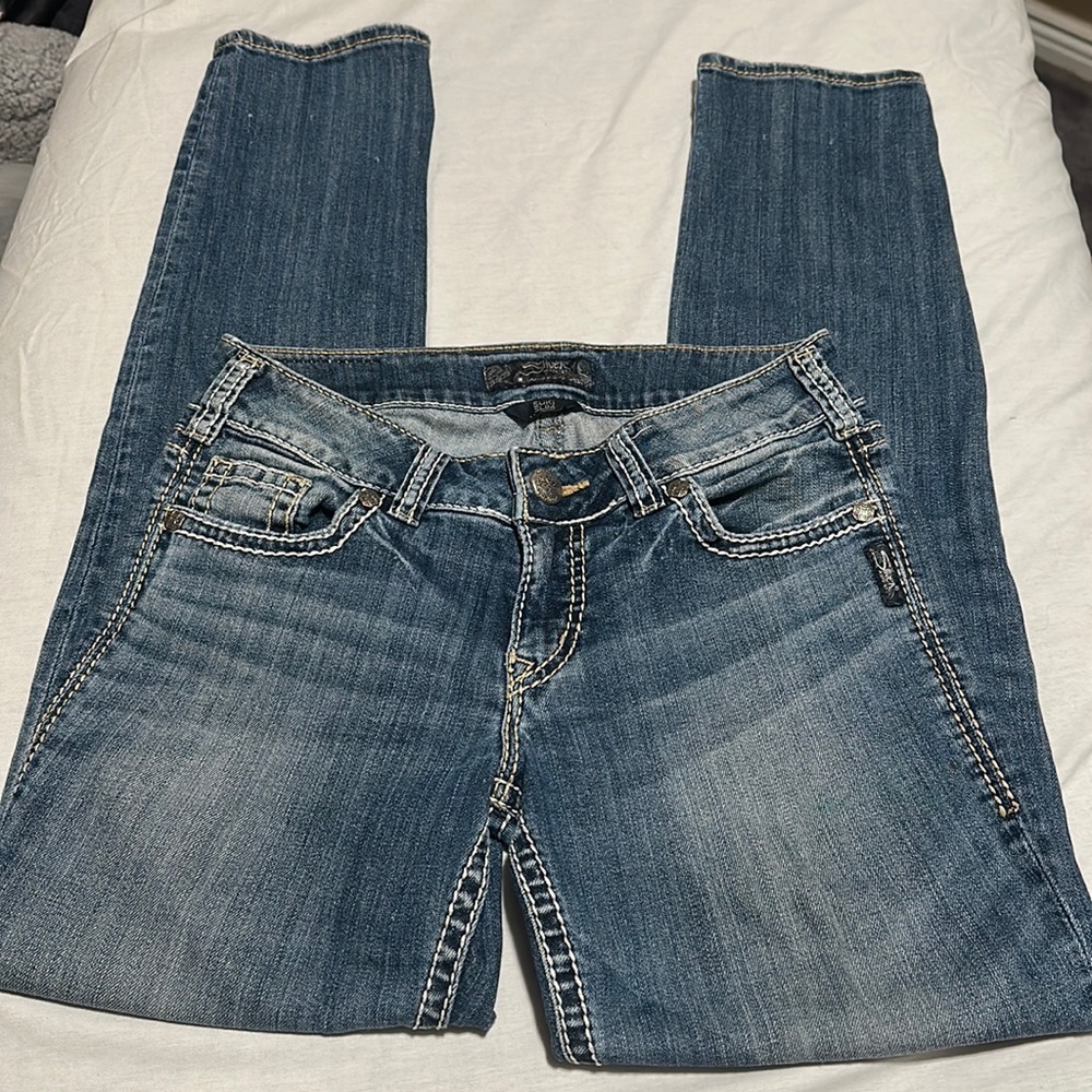 Silver suki slim jean